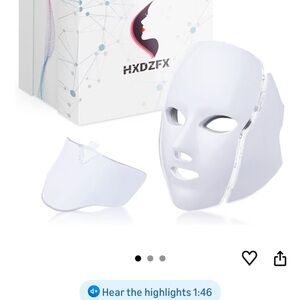 White LED Facial Mask
